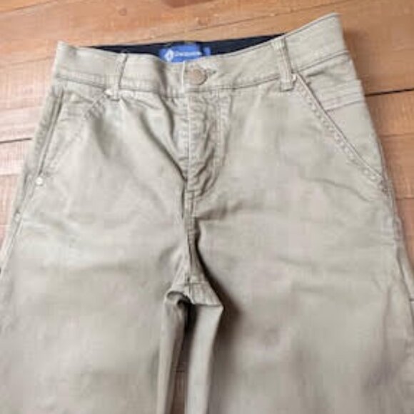 Democracy Absolution® Fit Technology Khaki Wide Leg Cargo Pants Shape Flex SZ 4 - Picture 5 of 11